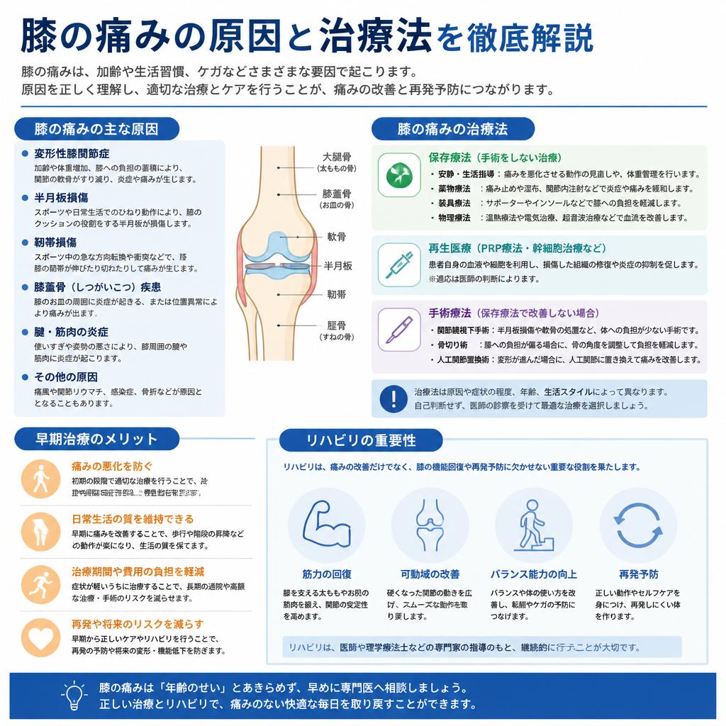 膝関節治療の重要性