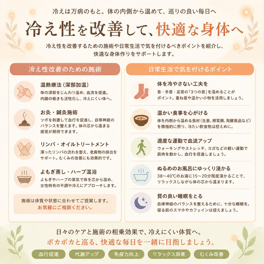 冷え性解消法