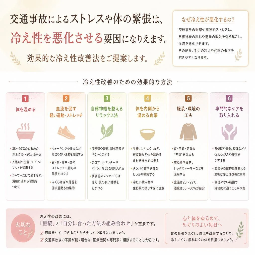 冷え性改善法の紹介
