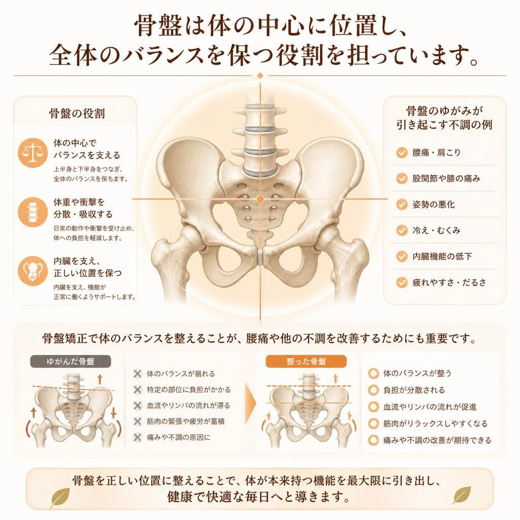 2. 骨盤矯正の重要性