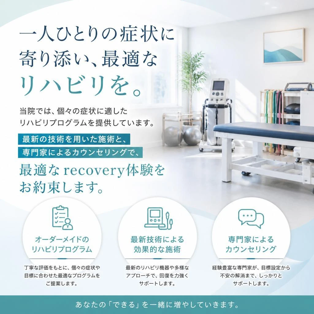 当院のリハビリプログラム