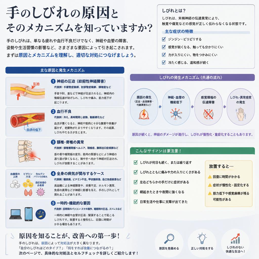 2. 手のしびれの背後に潜む問題