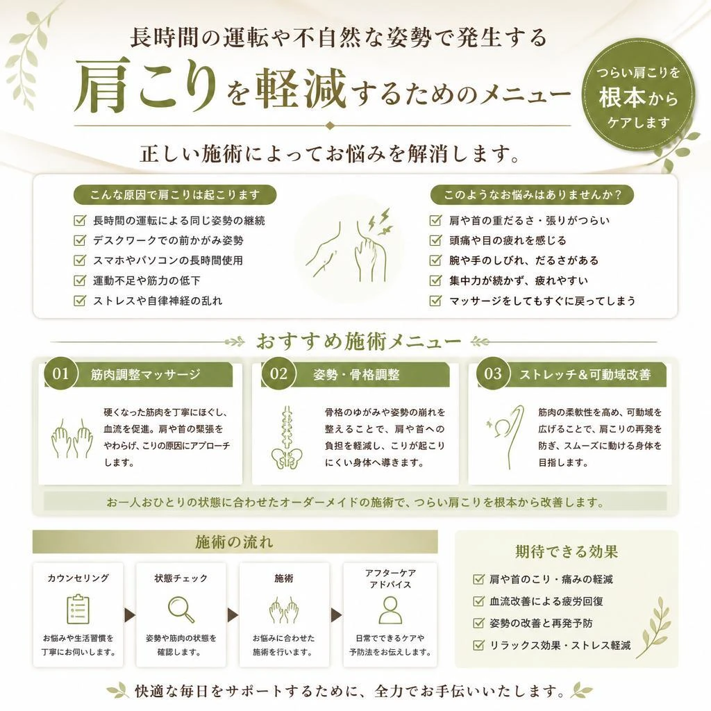 肩こり解消法