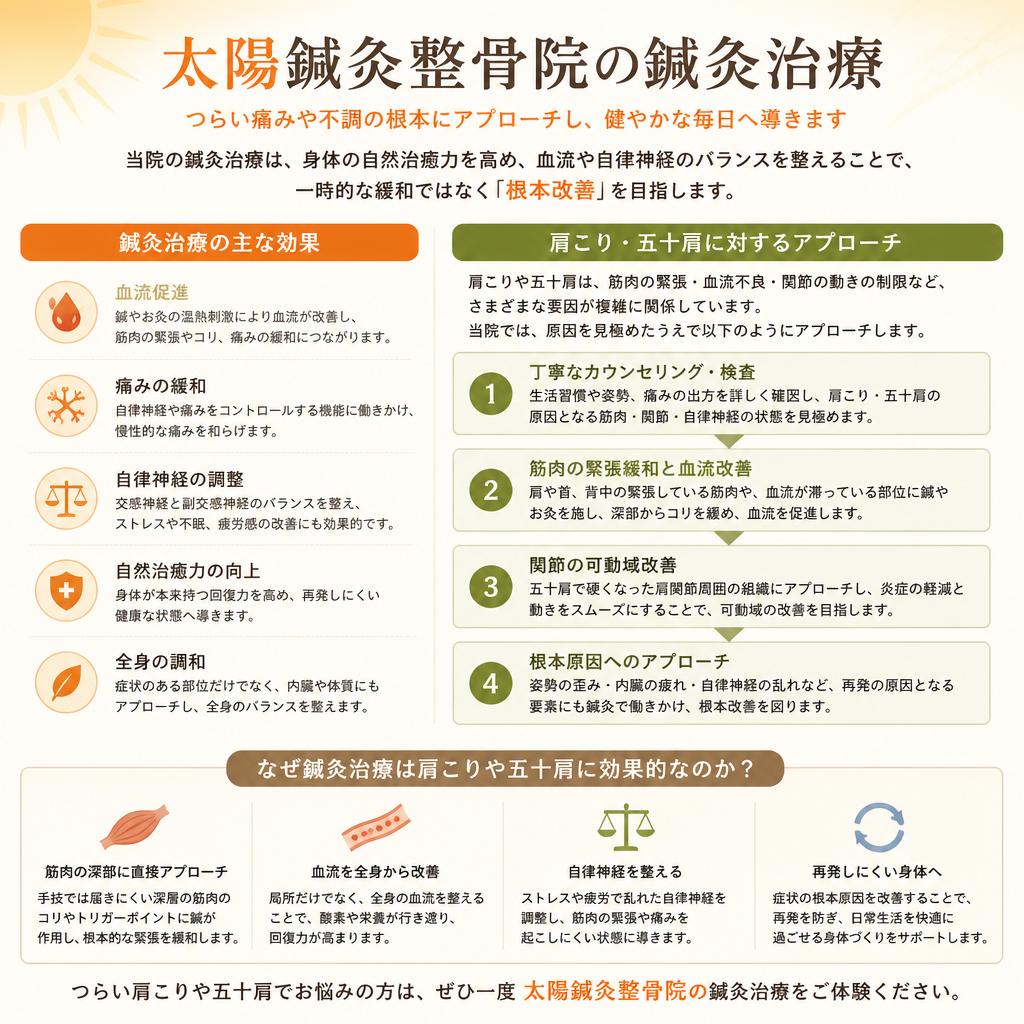 鍼灸ケアの効果とは