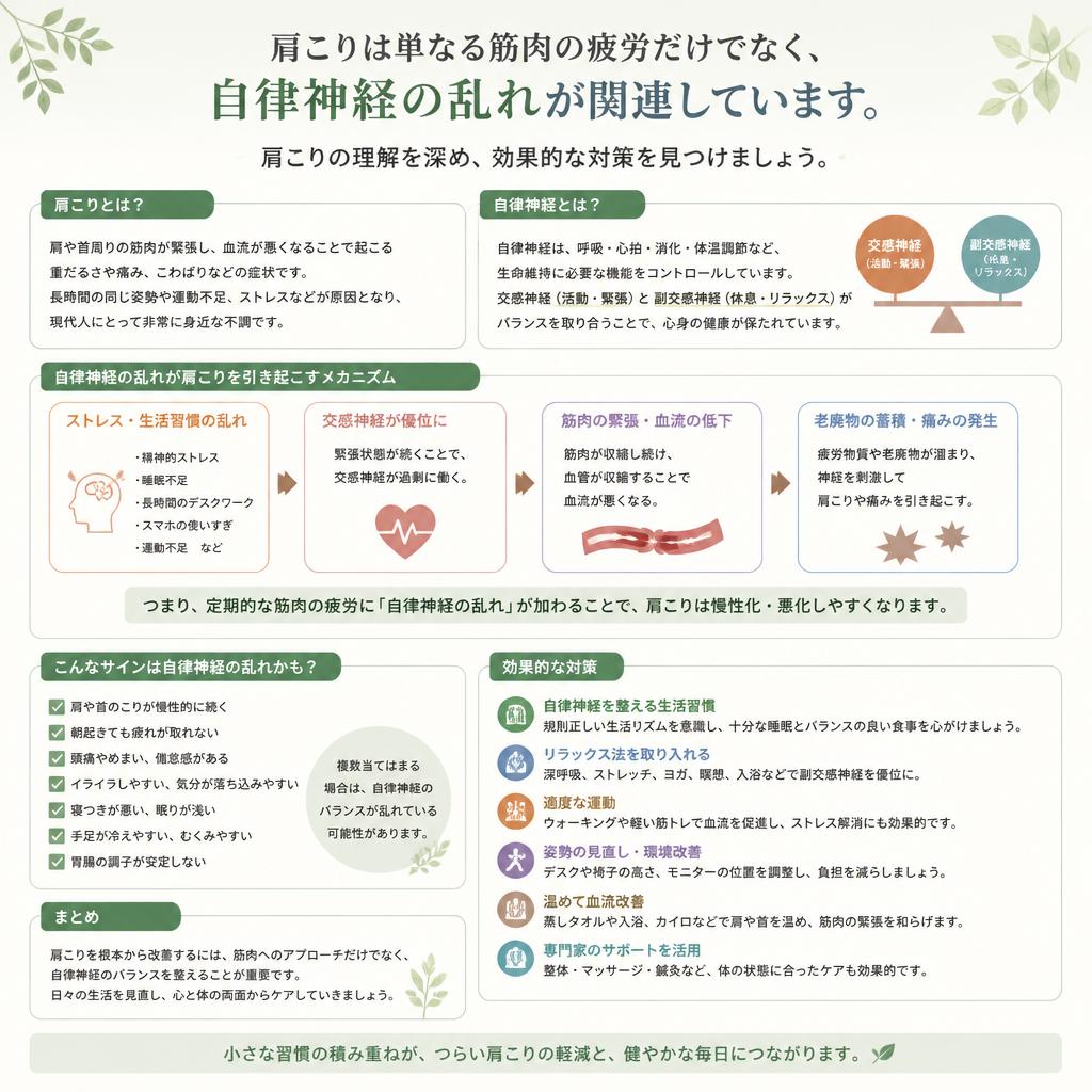 肩こりとその原因
