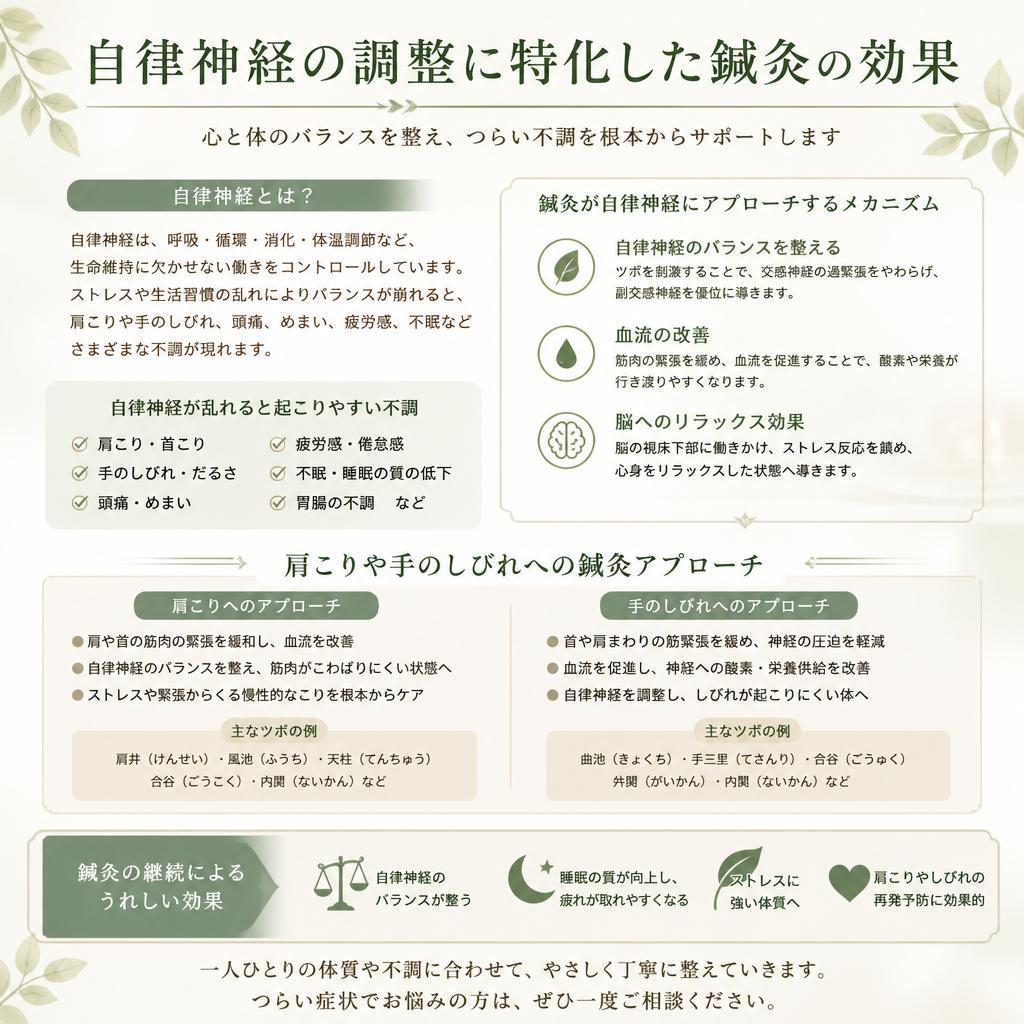 鍼灸治療の効果