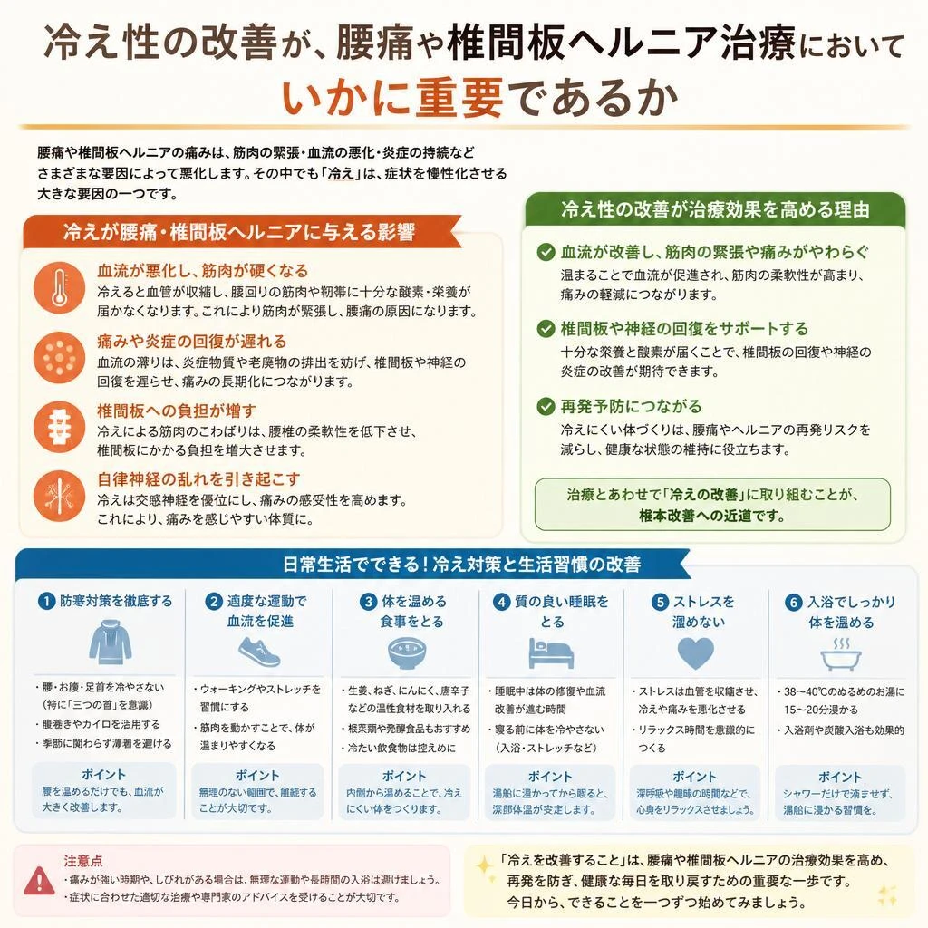 冷え性対策の重要性