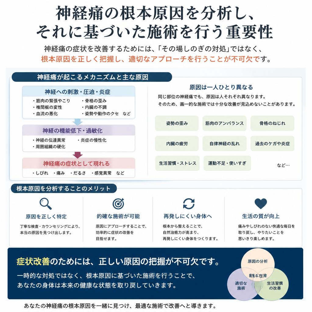 痛みの原因分析