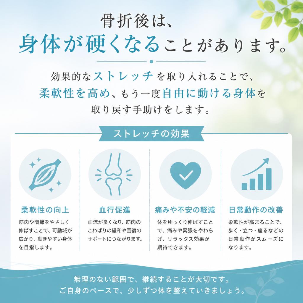 ストレッチで柔軟性を向上