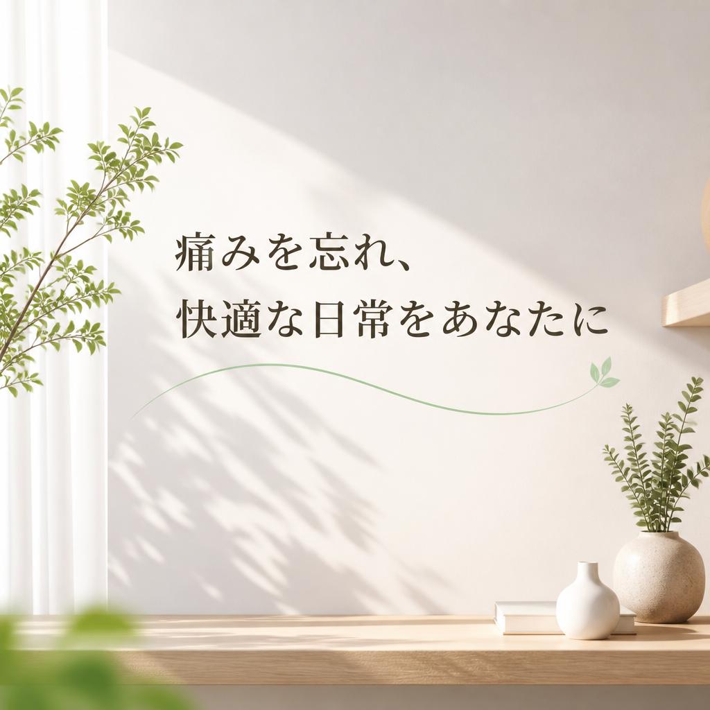 （目黒本町／整骨院／交通事故／腰痛）痛みを忘れ、快適な日常をあなたに