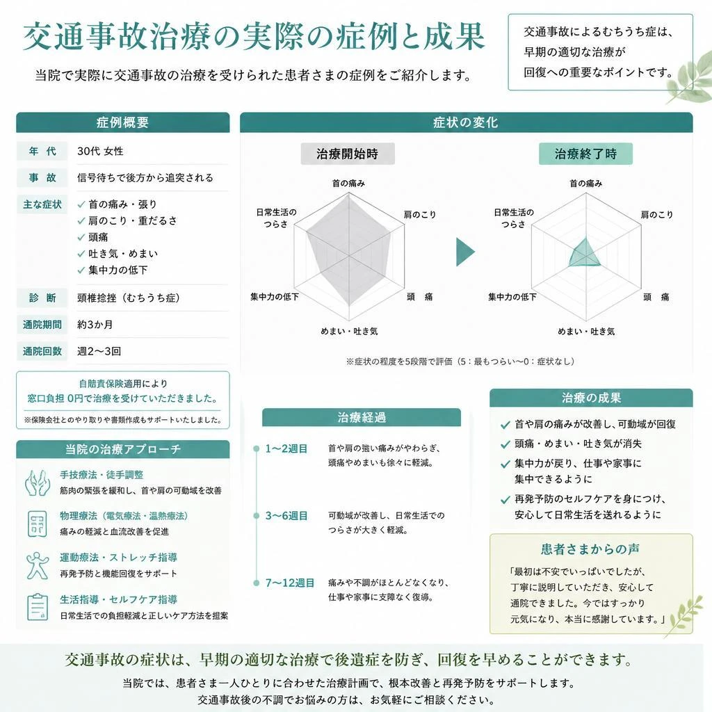5. 交通事故症例と治療実績