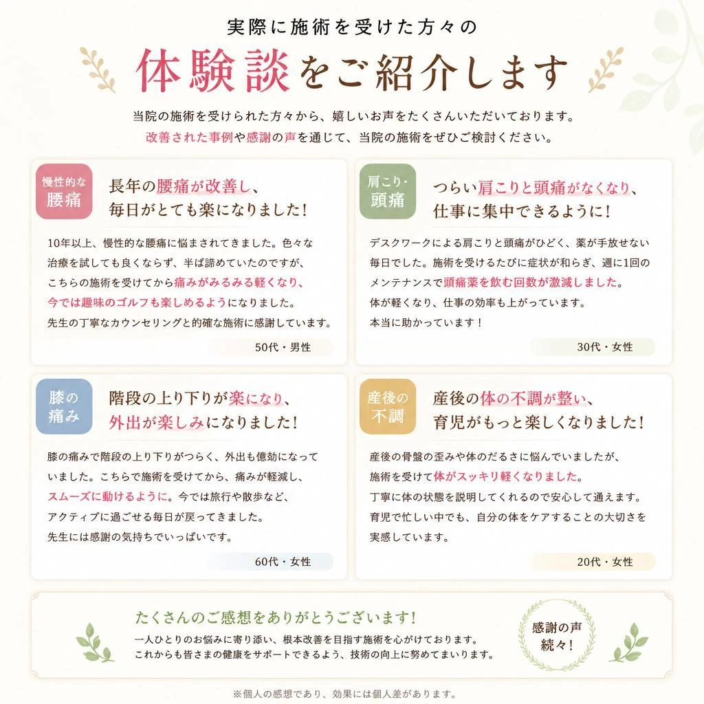 お客様の声