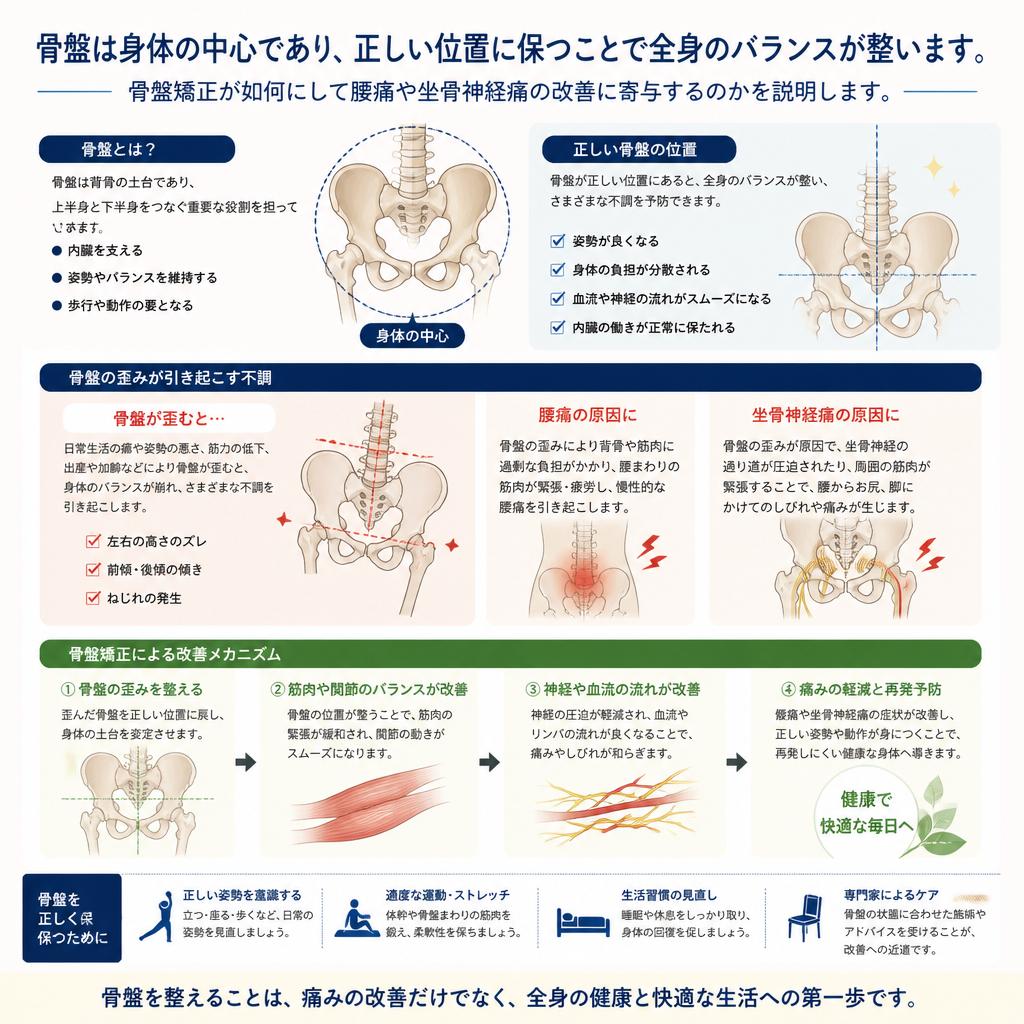 骨盤矯正の重要性