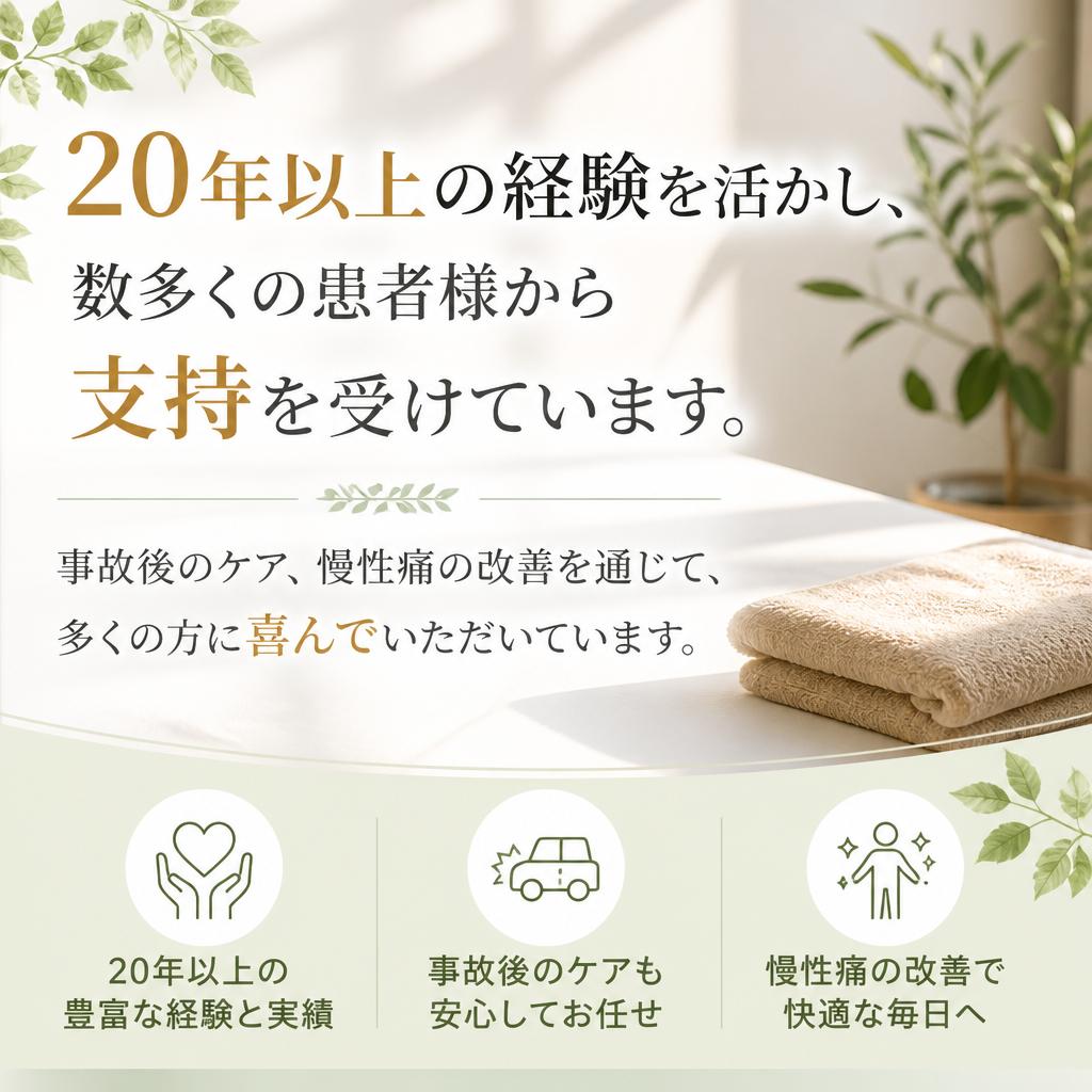 確かな実績と信頼