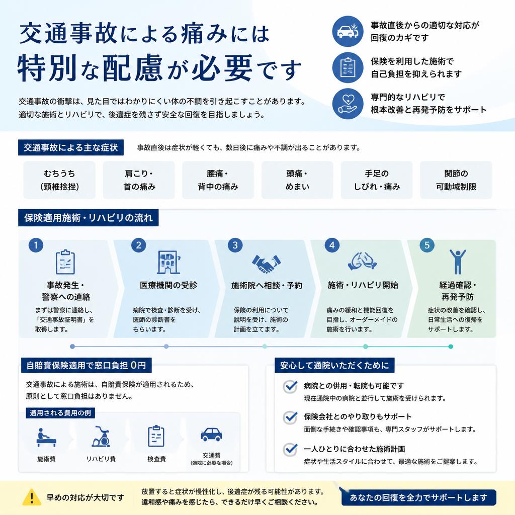 4. 交通事故による痛みへのアプローチ
