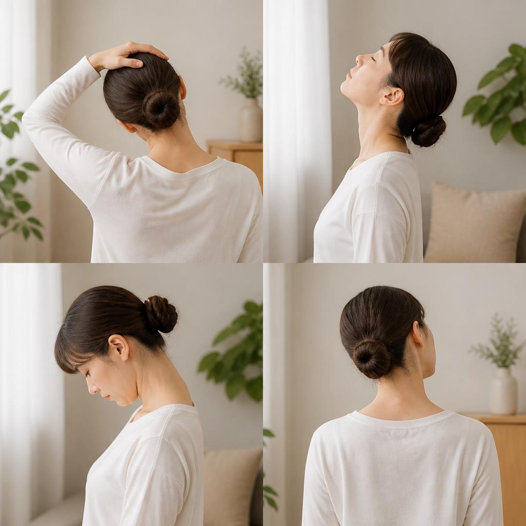 効果的な首のストレッチ法