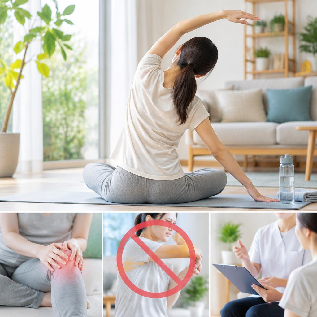 毎日のストレッチで、動きやすい身体づくりを